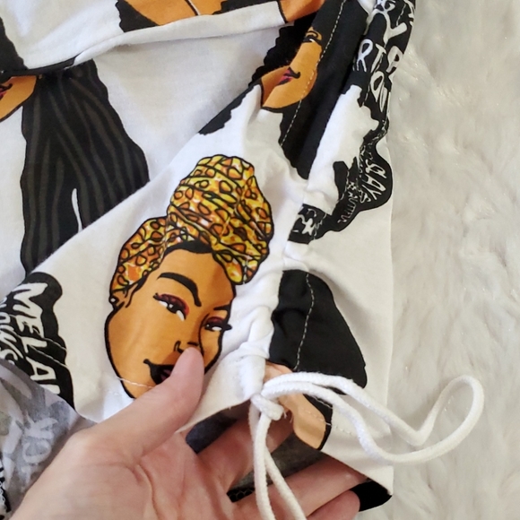 ON FIRE 'Black Women Are Magic Hoodie Lrg - Picture 7 of 7